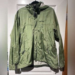 Marmot rain jacket, size L